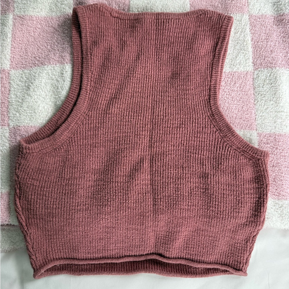 Madewell Woven Crop Top